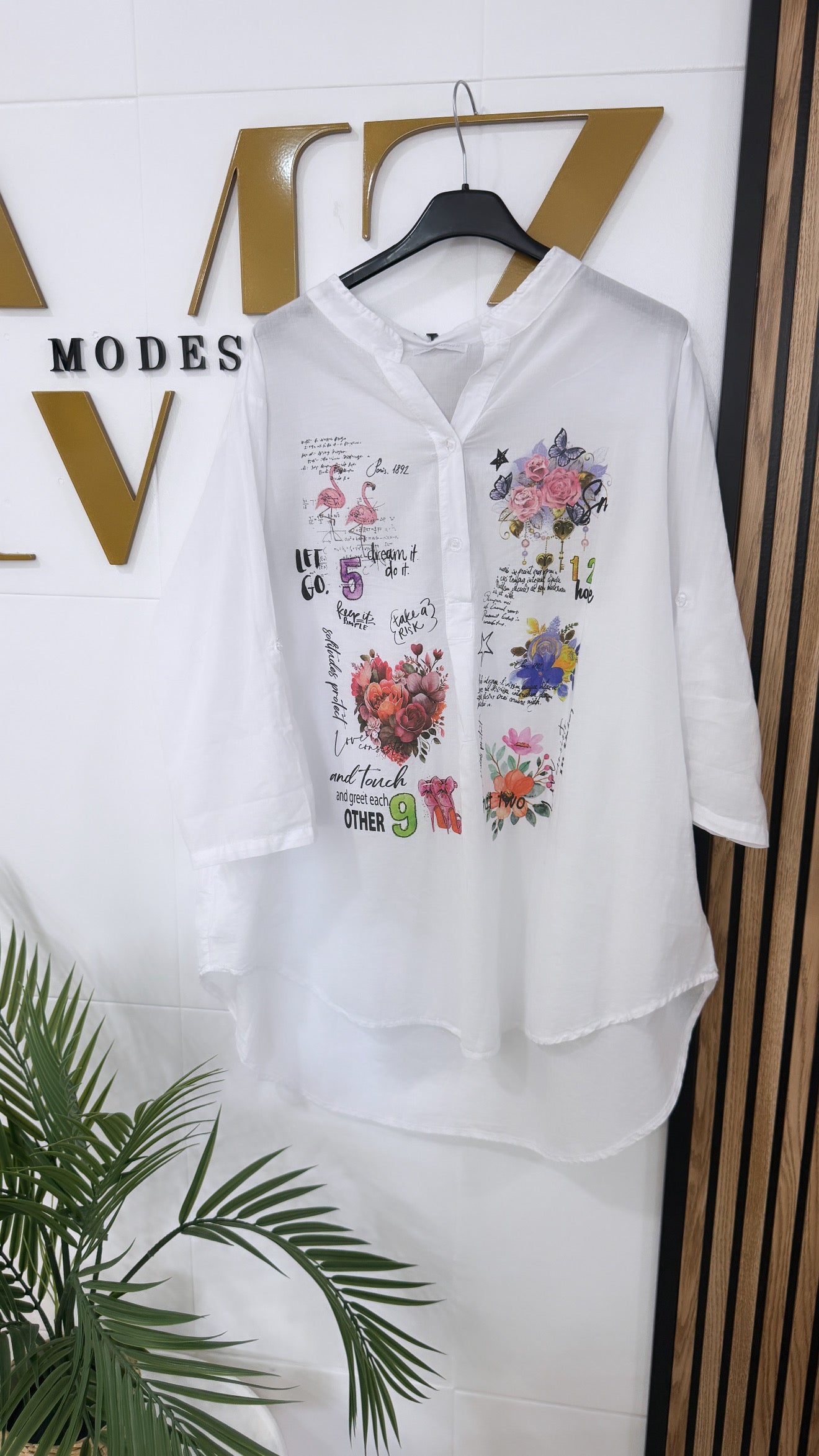 BLUSA BORDADA