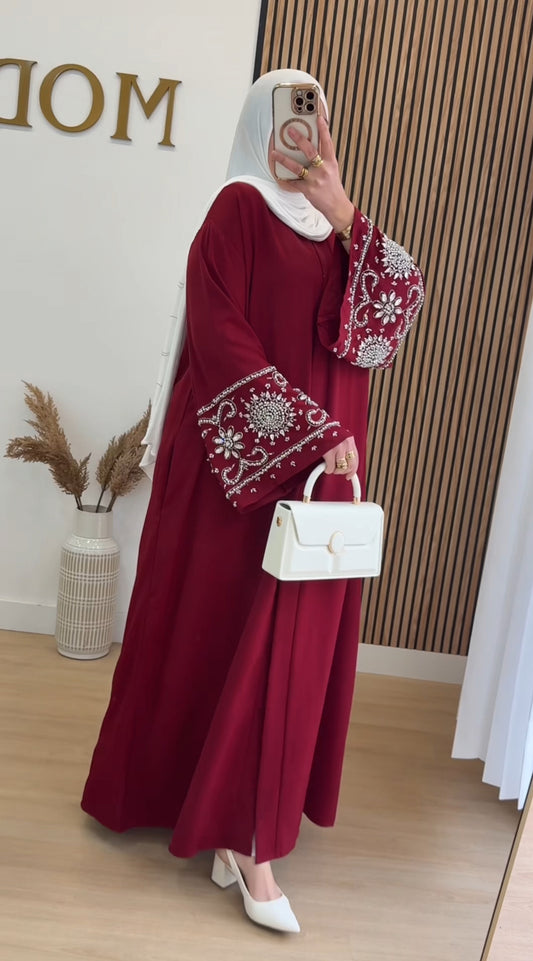 ABAYA DE DIAMANTES